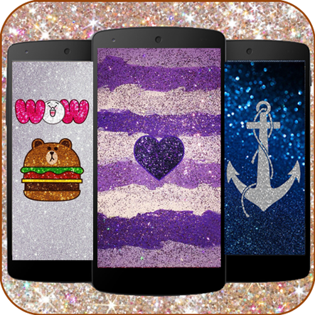 Cute Glitter Wallpaper