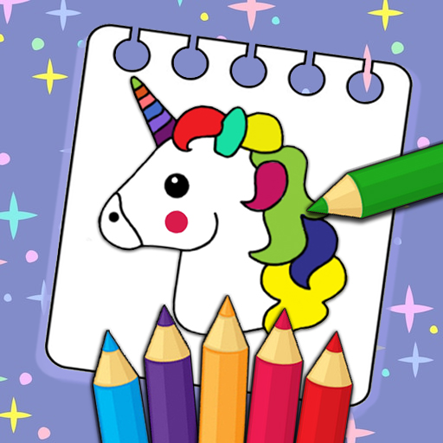 Unicorn Coloring Book